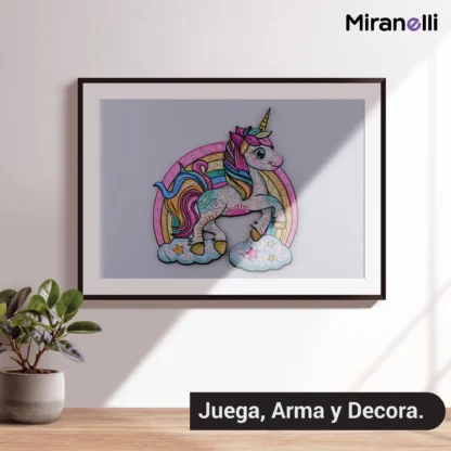 Rompecabezas Unicornio cuadro